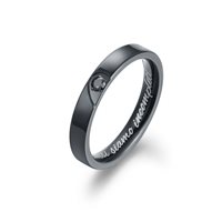 Anello Brand Uomo Perfect in Acciaio Cristallo 11RG006N-26 - 11RG006N-26